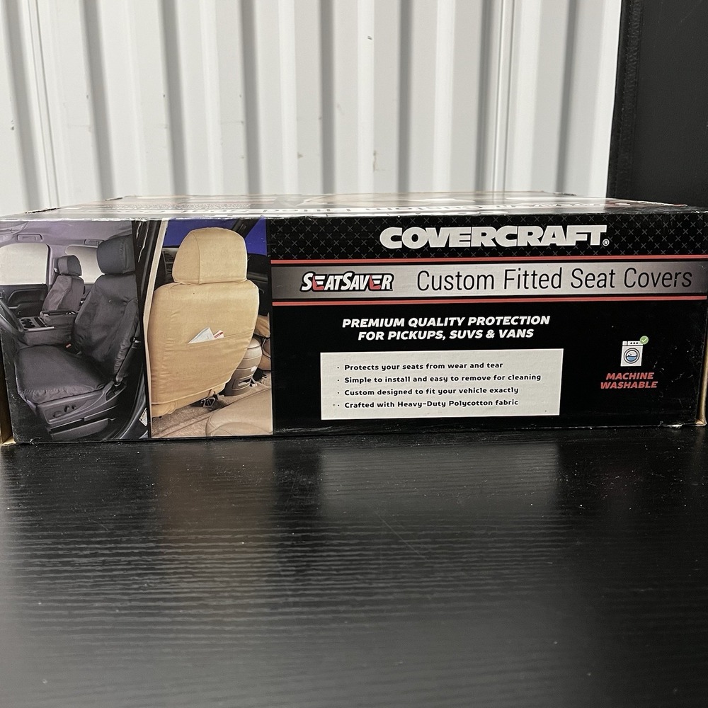 BRAND NEW!! Seat Saver By Covercraft Industries - SS2545PCGY - 2019 Dodge Ram - Picture 2 of 6